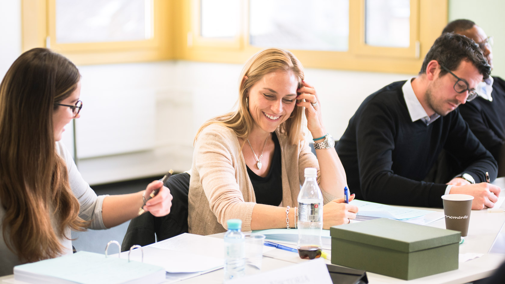 Fotografie einer Gruppe von Studierenden